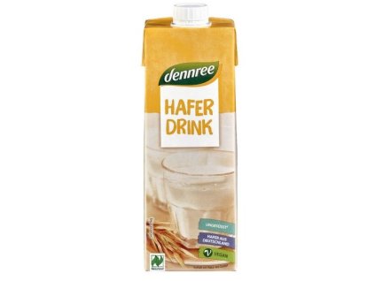Dennree Nápoj ovesný BIO 1 l
