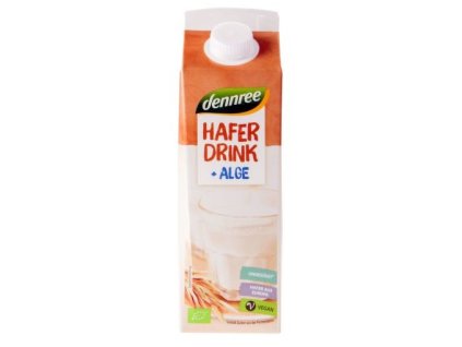 Dennree Nápoj ovesný s řasami BIO 1 l
