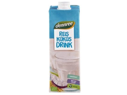 Dennree Nápoj rýžovo-kokosový BIO 1 l