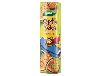Dennree Sušenky špaldové s kakaovou náplní BIO 330 g