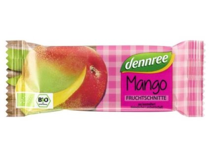 Dennree Tyčinka ovocná mango BIO 40 g