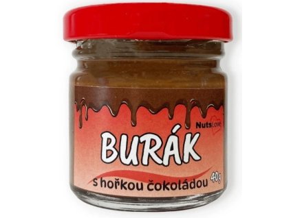 NutsLove Burák s hořkou čokoládou 40 g