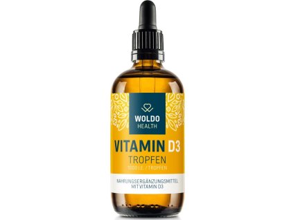 Allnature WoldoHealth Vitamín D3 1000 IU 50 ml