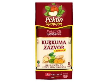 VitaHarmony Kurkuma & Zázvor Gummies 40 gummies