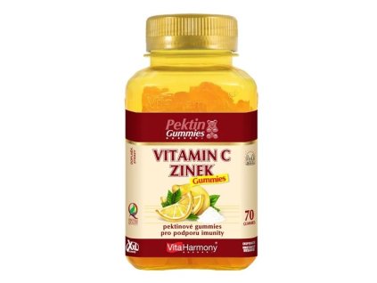 VitaHarmony XXL Vitamin C & Zinek Gummies 70 gummies