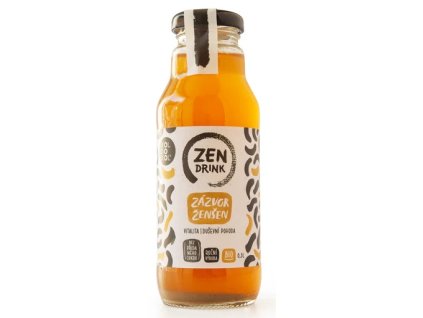 Koldokol Nápoj ZEN zázvor a ženšen BIO 300 ml