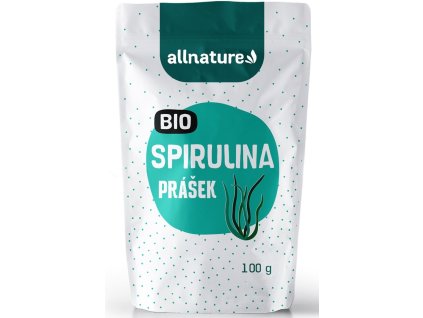 Allnature Spirulina prášek BIO 100 g