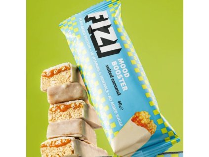 Fizi Křupavá tyčinka s bílou polevou a slaným karamelem 40 g