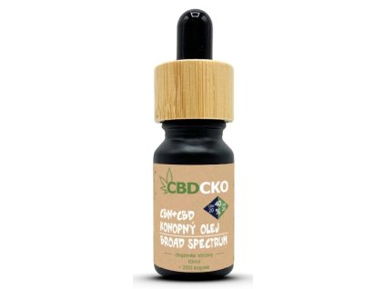 CBDCKO Konopný olej 20% CBN + 20% CBD broad spectrum 40% 10ml