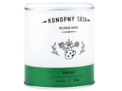 Konopný táta Konopný čaj Zažívání 50 g