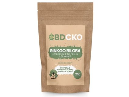 CBDCKO Ginkgo biloba prášek 20 g