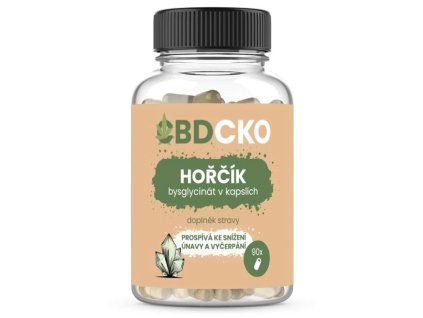CBDCKO Hořčík (Bisglycinát) kapsle 90 ks