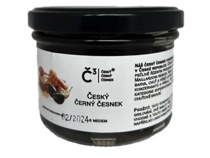 Black garlic Česnek černý český s medem 220 g