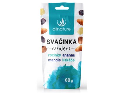 Allnature Směs svačinka Student 60 g