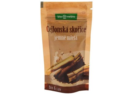 Bio nebio Skořice cejlonská mletá BIO 50 g