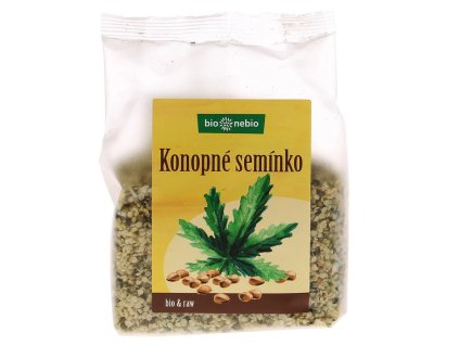 Bio Nebio Semínko konopné loupané BIO 200 g
