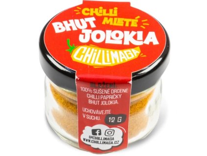 ChilliMaga Chilli mleté Bhut Jolokia 12 g