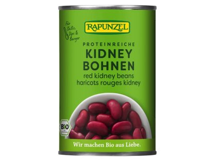Rapunzel Fazole červené sterilované BIO 400 g