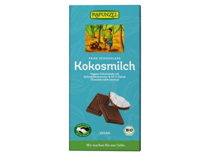 Rapunzel Čokoláda kokosové mléko vegan BIO 80 g