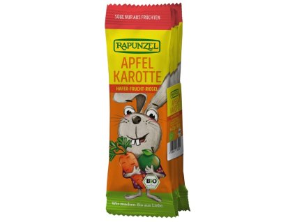 Rapunzel Tyčinka dětská ovesná jablko-mrkev BIO 4 x 23 g