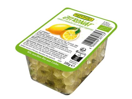 Rapunzel Kůra citronová kandovaná BIO 100 g