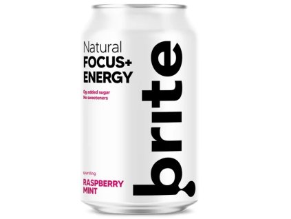 Brite Nápoj energetický malina a máta 330 ml
