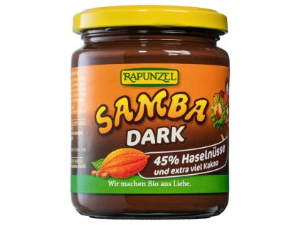 Rapunzel Pomazánka oříšková SAMBA dark BIO 250 g