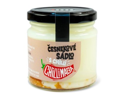 ChilliMaga Česnekové sádlo s chilli 182 g