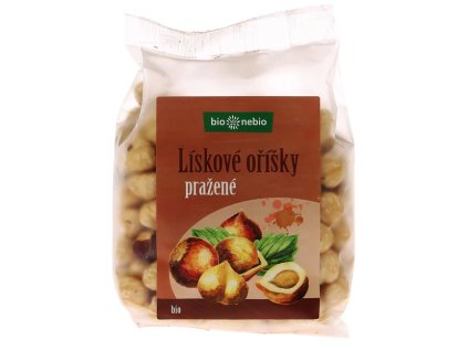 Bio nebio Oříšky lískové pražené BIO 200 g