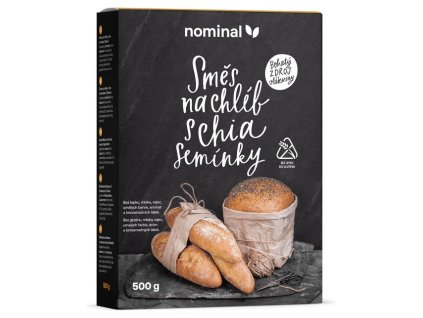 Nominal Směs na chléb s chia semínky bezlepková 500 g