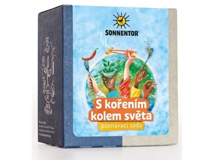 SONNENTOR Poznávací sada S kořením kolem světa BIO 50 g