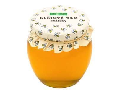 Bio nebio Med akátový ze Železných hor 650 g