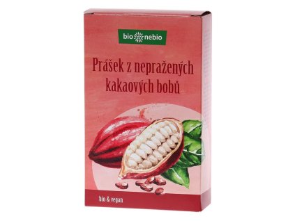 Bio Nebio Prášek z nepraženého kakaa BIO 150 g