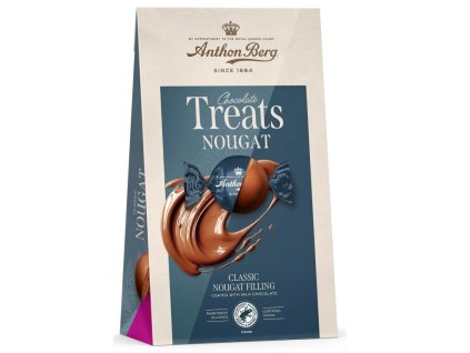 Anthon Berg Čokoládové pralinky s nugátem 112 g