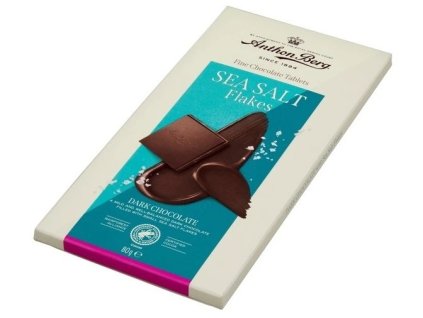 Anthon Berg Hořká čokoláda s mořskou solí 80 g