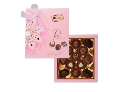 Bolci Rosa Pastel - mix pralinek s dárkovou taškou 130 g