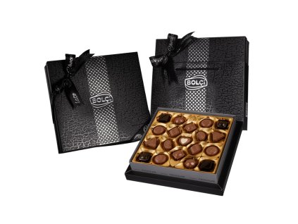 Bolci Diamond Black Box - mix pralinek s dárkovou taškou 190 g