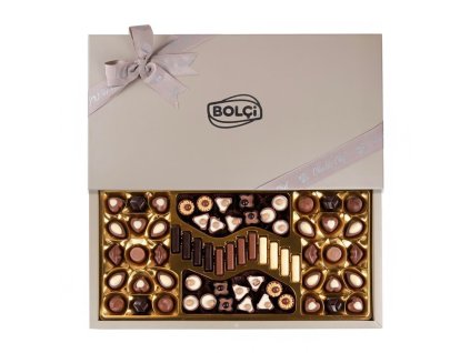 Bolci Duet Box - mix pralinek s mašlí 750 g