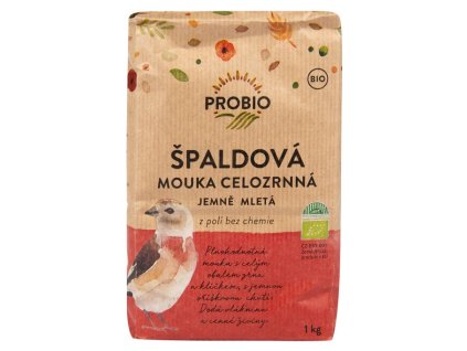 Probio Mouka špaldová celozrnná jemně mletá 1 kg