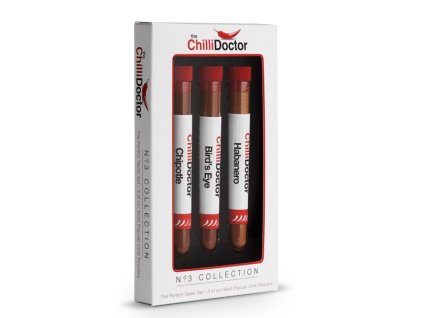 The Chilli Doctor No 3 Collection - výběr oblíbených chilli prášků