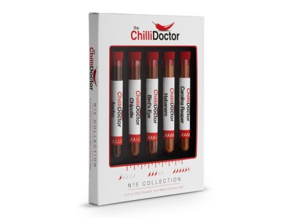 The Chilli Doctor No 5 Collection - dárková sada chilli prášků