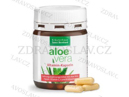 Sanct Bernhard Aloe Vera s vitamíny 100 kapslí
