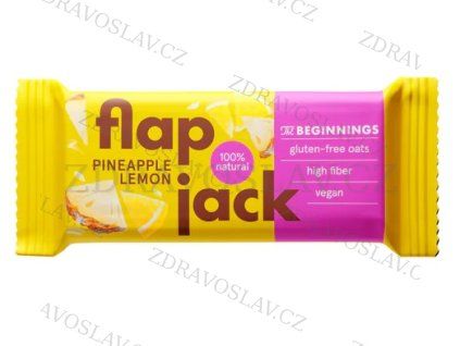 The Beginnings Flapjack ovesný ananas a citron bezlepkový 60 g