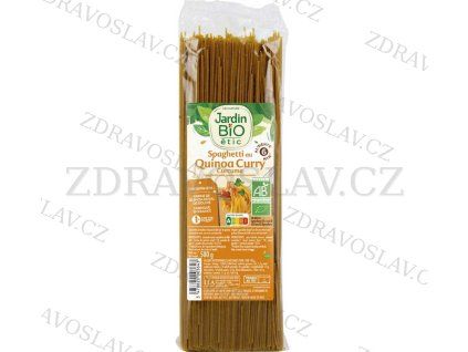 Jardin Bio Špagety s quinoovou moukou Curry BIO 500 g