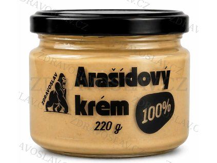 Zdravoslav Arašídový krém s mléčnou čokoládou 220 g