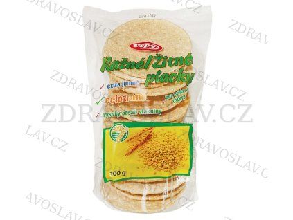 Vepy žitné celozrnné placky 100 g