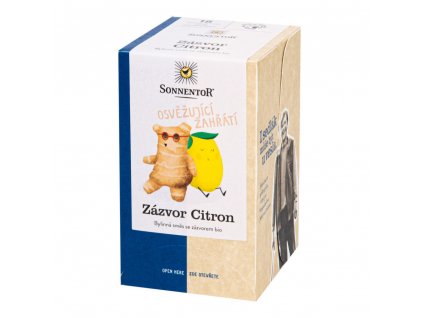 Sonnentor Čaj Zázvor citron BIO 32,4 g