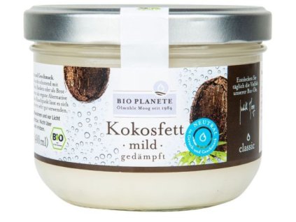 Bio Planete Olej kokosový dezodorizovaný BIO 400 ml