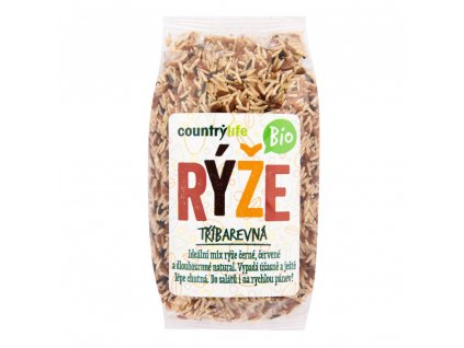 Country Life Rýže tříbarevná BIO 500 g