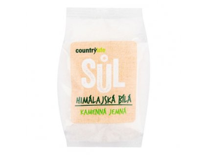 Country Life Sůl himálajská bílá jemná 500 g